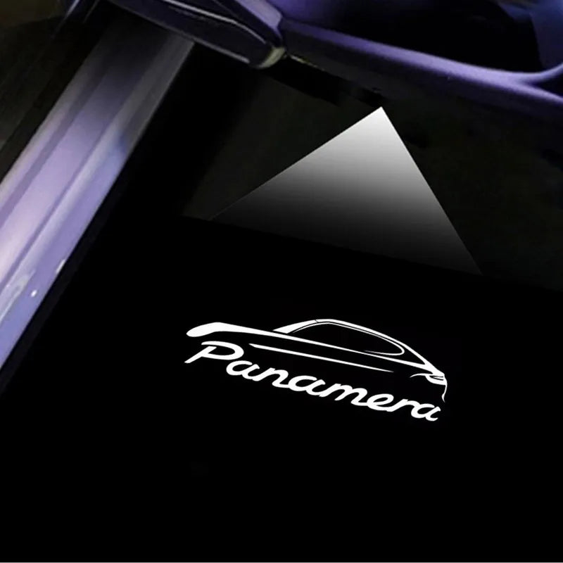 Signature lumineuse Porsche Panamera – Projecteurs LED de portière premium (970)