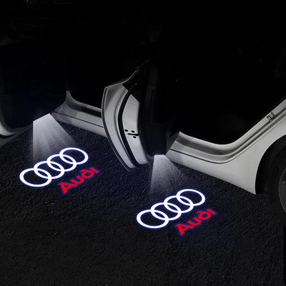 Signature lumineuse Audi – Projecteurs laser HD de portière (lot de 2)