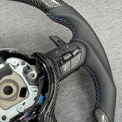 Volant BMW en fibre de carbone – Finition premium pour plateformes F & E