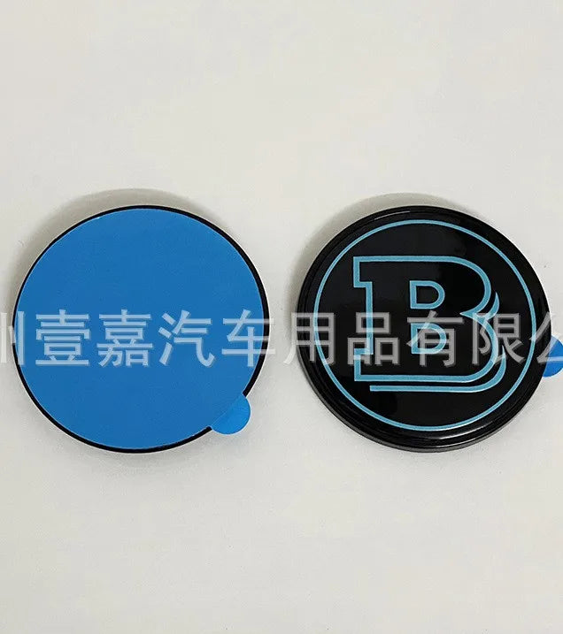 Emblème Brabus “B” 56 mm – Finition prestige pour Mercedes Vito et Classe V (capot ou coffre)