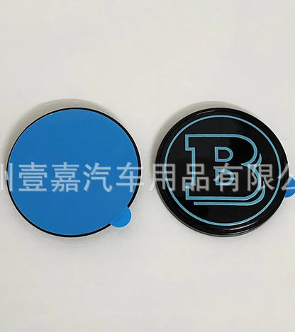 Emblème Brabus “B” 56 mm – Finition prestige pour Mercedes Vito et Classe V (capot ou coffre)