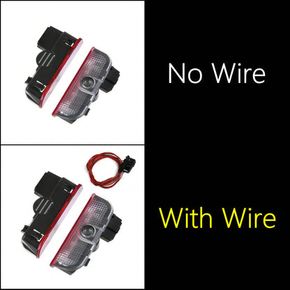 Signature lumineuse Volkswagen – Projecteurs LED de portière (lot de 2)