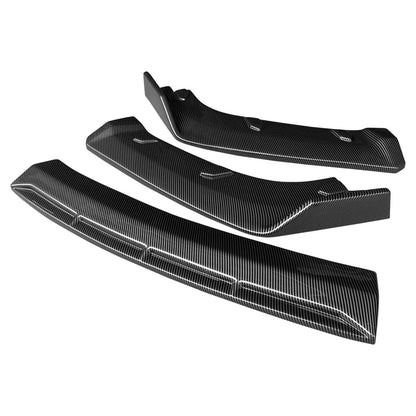 Lèvre avant style carbone Porsche Macan – Finition premium en ABS (2018–2021)