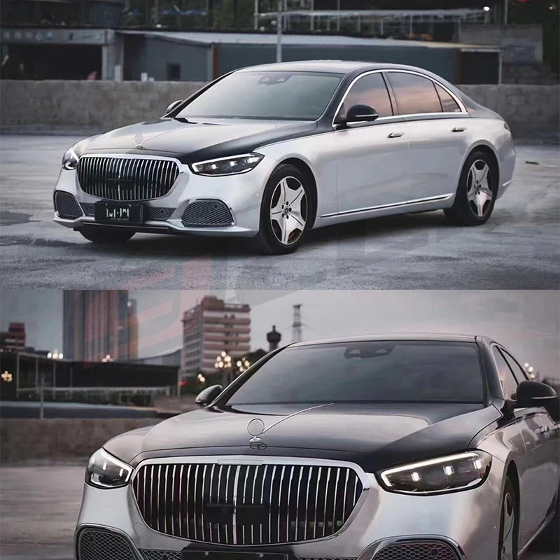 Kit carrosserie prestige Mercedes-Benz Classe S W221 – Transformation style W223 Maybach (2021–2024)