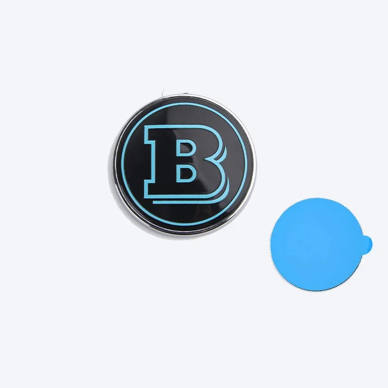 Emblème Brabus “B” 56 mm – Finition prestige pour Mercedes Vito et Classe V (capot ou coffre)