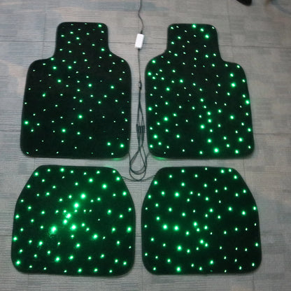 Tapis LED premium à effet étoilé – Fibre optique, étanches, contrôle intelligent