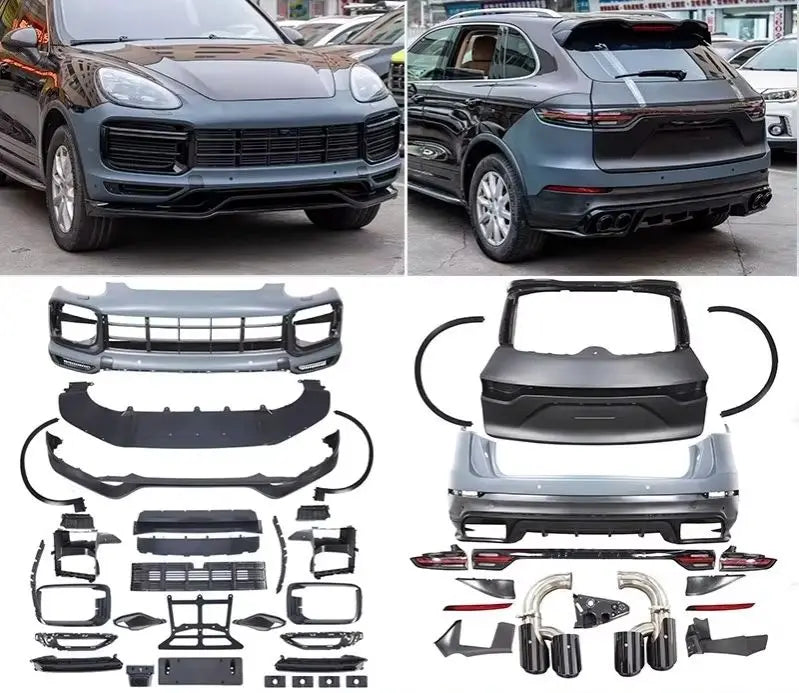 Transformation prestige Porsche Cayenne 958 – Bodykit complet style 9Y0