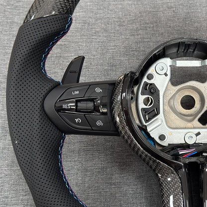 Volant BMW en fibre de carbone – Finition premium pour plateformes F & E