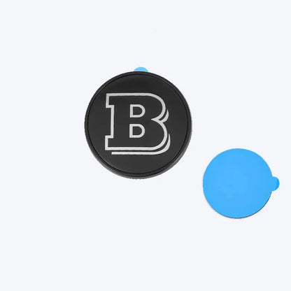 Emblème Brabus “B” 56 mm – Finition prestige pour Mercedes Vito et Classe V (capot ou coffre)