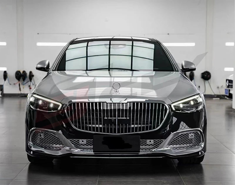 Kit carrosserie prestige Mercedes-Benz Classe S W221 – Transformation style W223 Maybach (2021–2024)