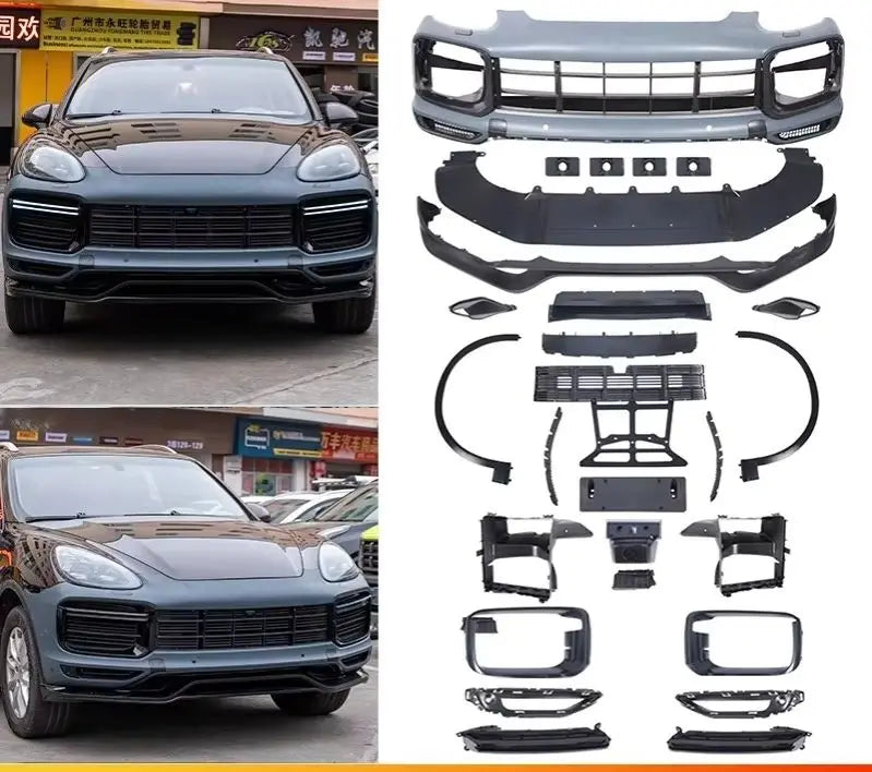 Transformation prestige Porsche Cayenne 958 – Bodykit complet style 9Y0