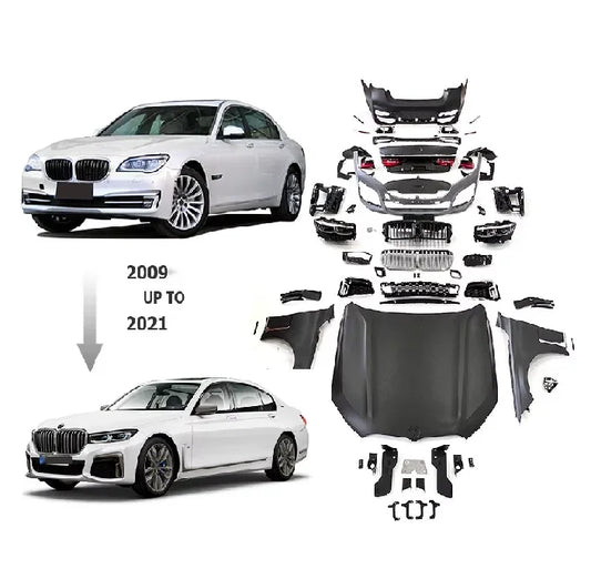 Kit carrosserie haut de gamme pour BMW Série 7 F01/F02 (2009–2015) – Conversion design G12 LCI (2016–2022)