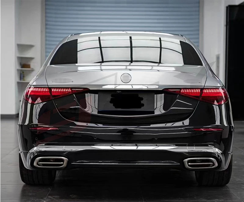 Kit carrosserie prestige Mercedes-Benz Classe S W221 – Transformation style W223 Maybach (2021–2024)