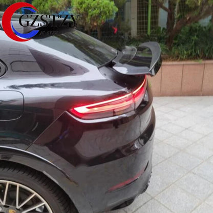 Aileron arrière Porsche Cayenne Coupé en carbone véritable – Finition prestige (2019–2023)