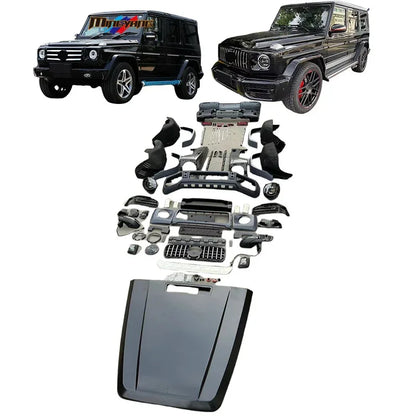 Kit carrosserie prestige pour Mercedes Classe G W463 – Transformation style G63
