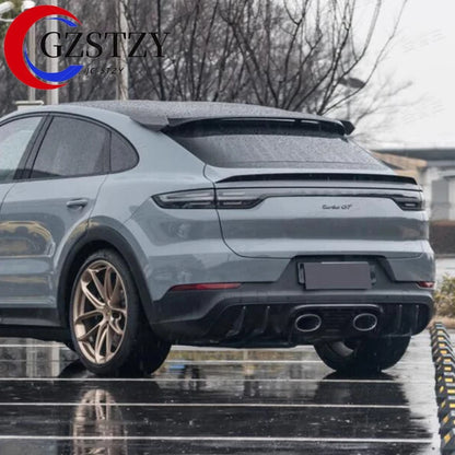 Aileron arrière Porsche Cayenne Coupé en carbone véritable – Finition prestige (2019–2023)