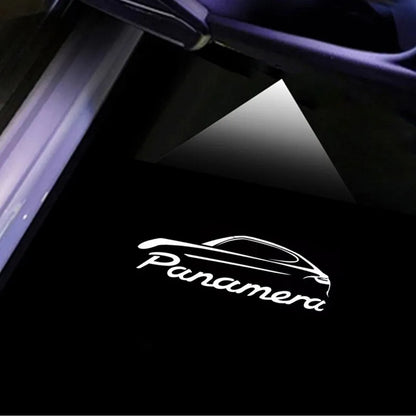 Signature lumineuse Porsche Panamera – Projecteurs LED de portière premium (970)