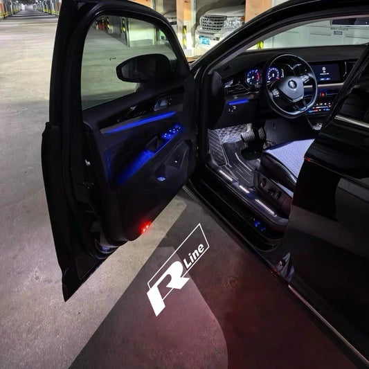 Signature lumineuse Volkswagen – Projecteurs LED de portière (lot de 2)